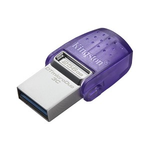 Kingston DataTraveler microDuo 3C USB 3.2 Gen 1 Flash Drive - 128GB
