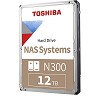 Toshiba N300 NAS 12TB 7200RPM 512MB Buffer SATA 6Gb/s 3.5" HDD