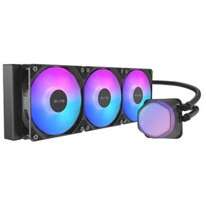 Cooler Master Elite Liquid 360 Liquid CPU Cooler - Black