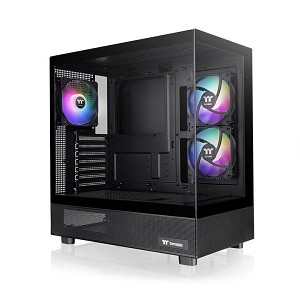 Thermaltake View 270 Plus TG ARGB Mid Tower Chassis - Black