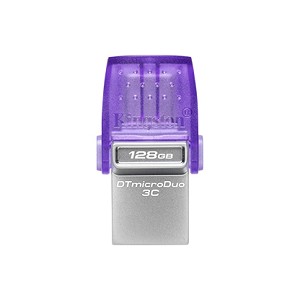 Kingston DataTraveler microDuo 3C USB 3.2 Gen 1 Flash Drive - 128GB