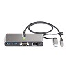 StarTech 2-Port USB-C Hub with Ethernet and RS-232